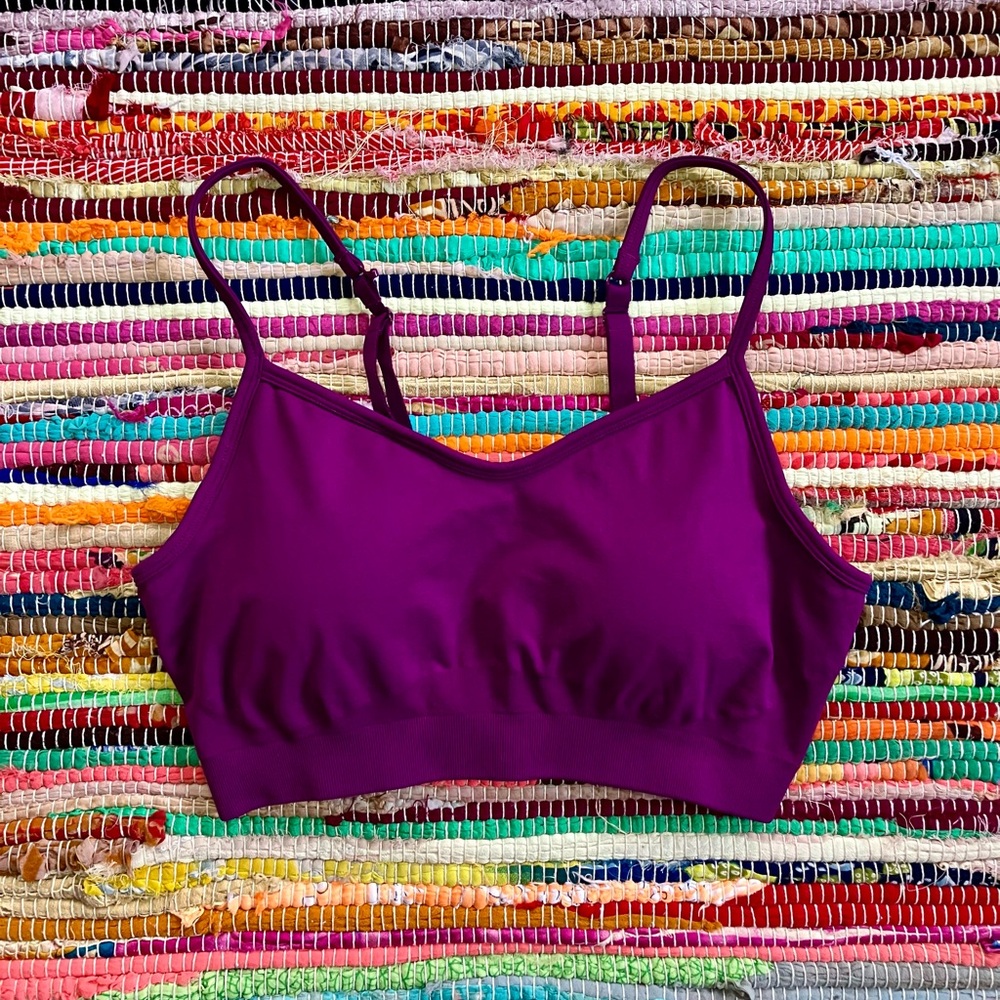 Athleta ~ Purple sports bra